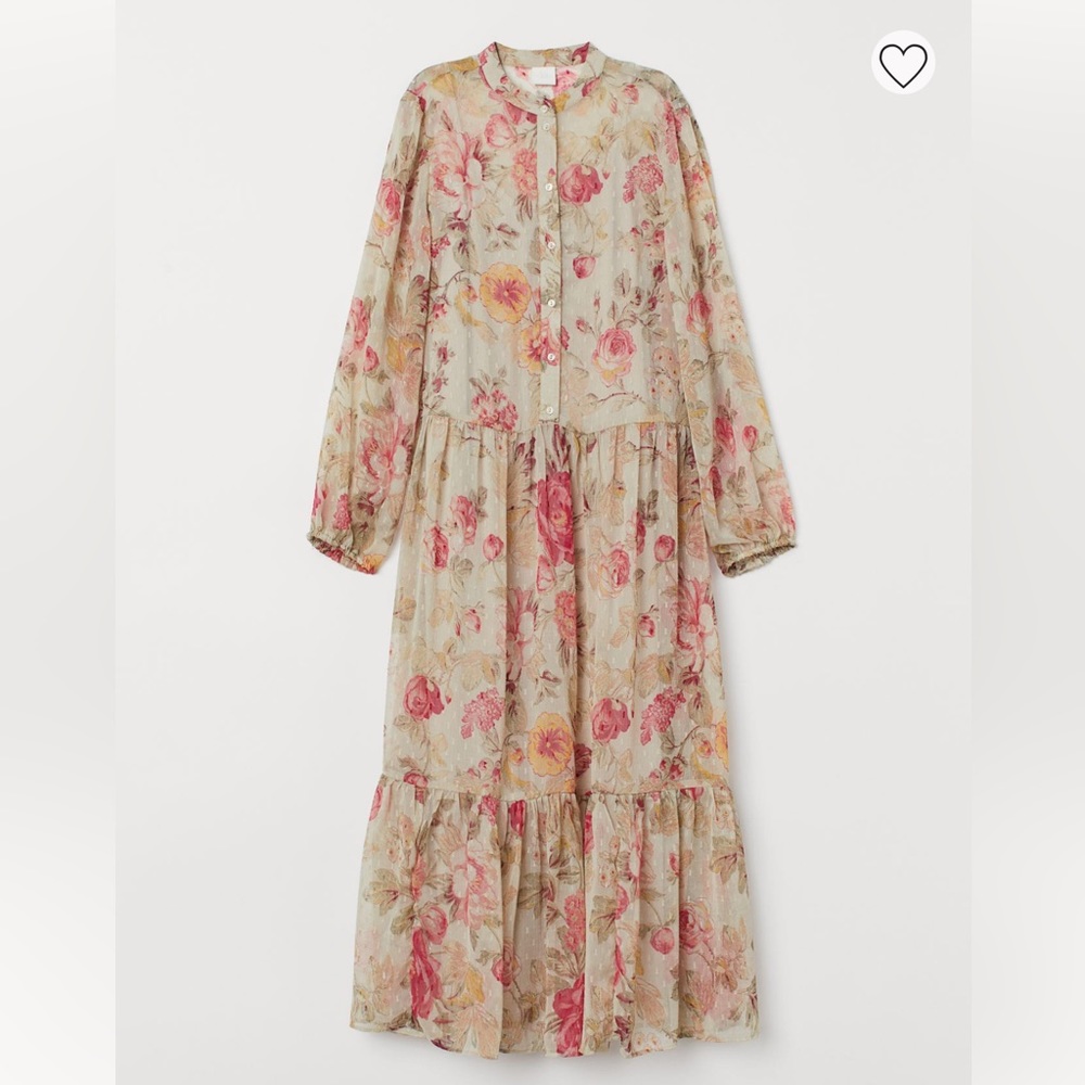 Dress with Flounce